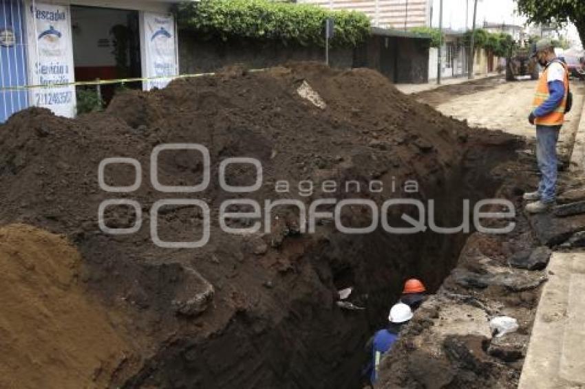 SAN ANDRÉS CHOLULA. INSTALACIÓN DE DRENAJE