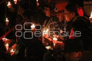 TLAXCALA . CORRIDA DE LAS LUCES