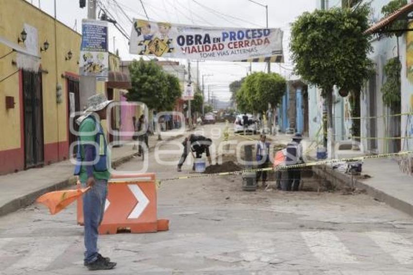 SAN ANDRÉS CHOLULA. INSTALACIÓN DE DRENAJE