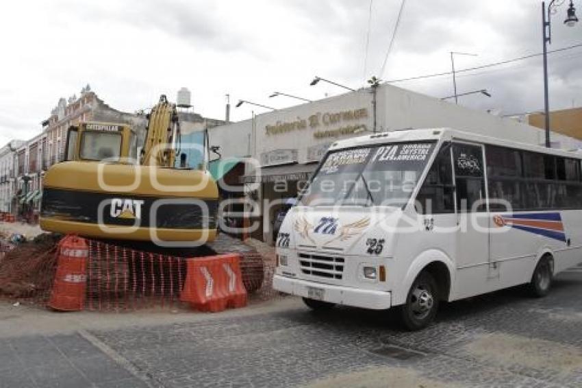 TRANSPORTE PÚBLICO. REUBICACIÓN