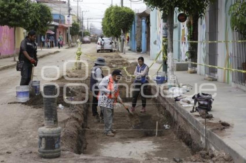 SAN ANDRÉS CHOLULA. INSTALACIÓN DE DRENAJE