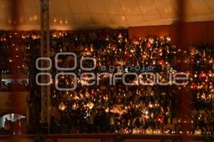 TLAXCALA . CORRIDA DE LAS LUCES