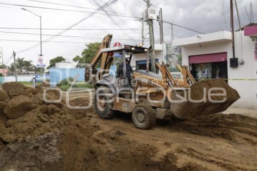 SAN ANDRÉS CHOLULA. INSTALACIÓN DRENAJE