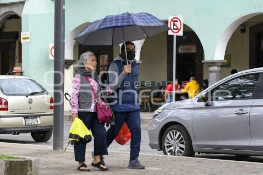 TLAXCALA . LLUVIA