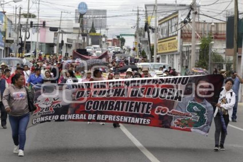 MANIFESTACIÓN UPVA 28 DE OCTUBRE