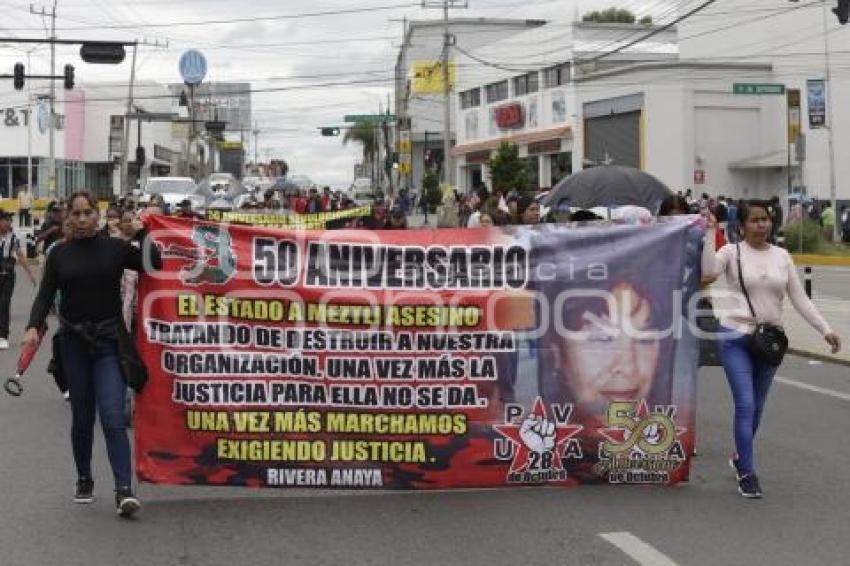 MANIFESTACIÓN UPVA 28 DE OCTUBRE