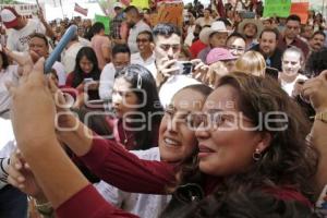 IZÚCAR DE MATAMOROS . CLAUDIA SHEINBAUM