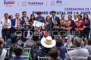 TLAXCALA . PREMIO ESTATAL JUVENTUD