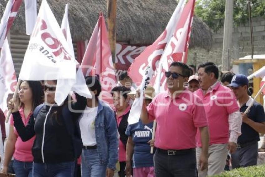 IZÚCAR DE MATAMOROS . CLAUDIA SHEINBAUM