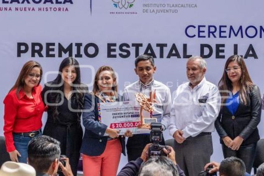 TLAXCALA . PREMIO ESTATAL JUVENTUD