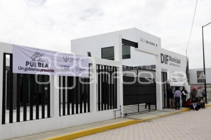 SAN PEDRO CHOLULA . INAUGURACIÓN OFICINAS SMDIF