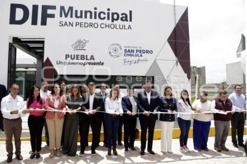 SAN PEDRO CHOLULA . INAUGURACIÓN OFICINAS SMDIF