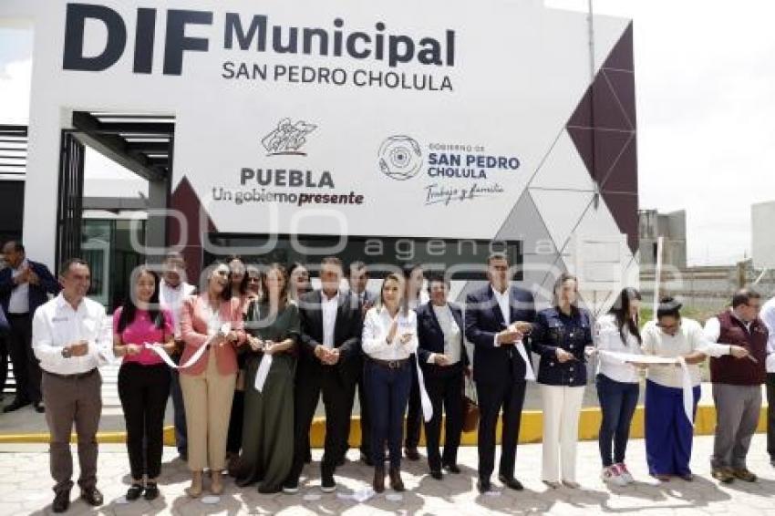 SAN PEDRO CHOLULA . INAUGURACIÓN OFICINAS SMDIF