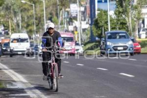 CICLOVÍA . PUENTE DE MÉXICO