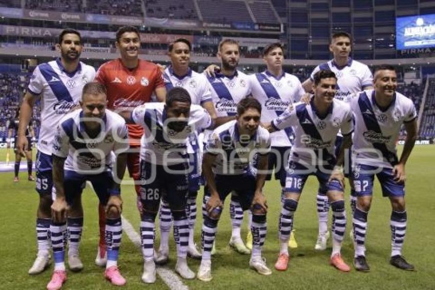 FÚTBOL . CLUB PUEBLA VS SAN LUIS