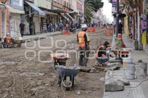 CENTRO HISTÓRICO . INTERVENCIÓN DE CALLES