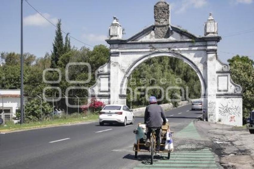 CICLOVÍA . PUENTE DE MÉXICO