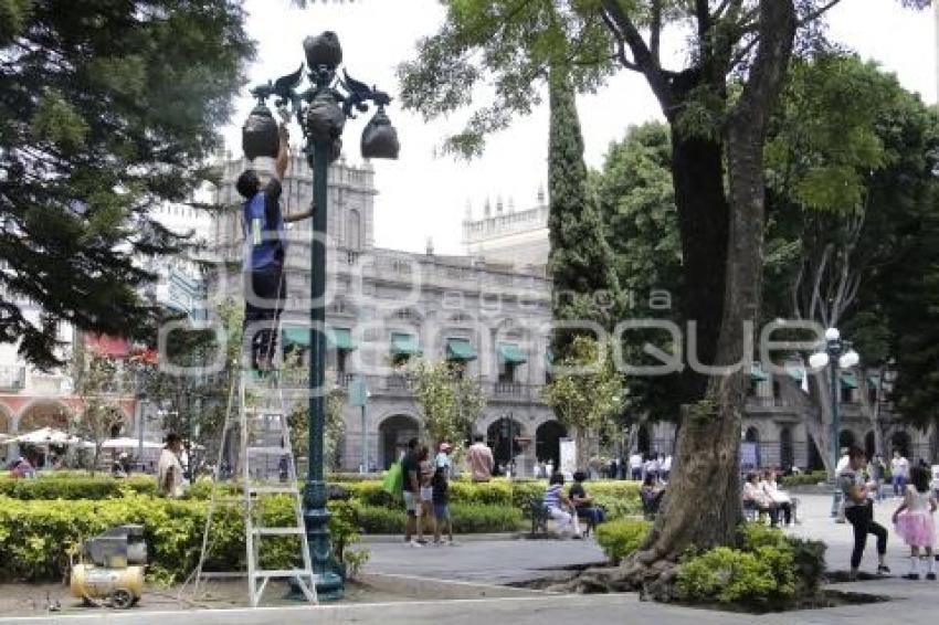 MANTENIMIENTO LAMPARAS ZÓCALO