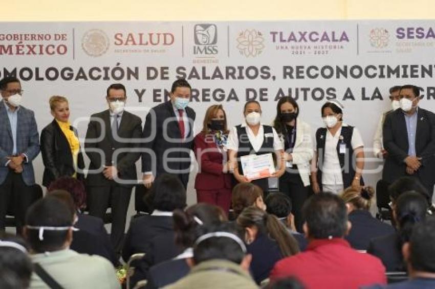 TLAXCALA . RECONOCIMIENTOS ENFERMERIA