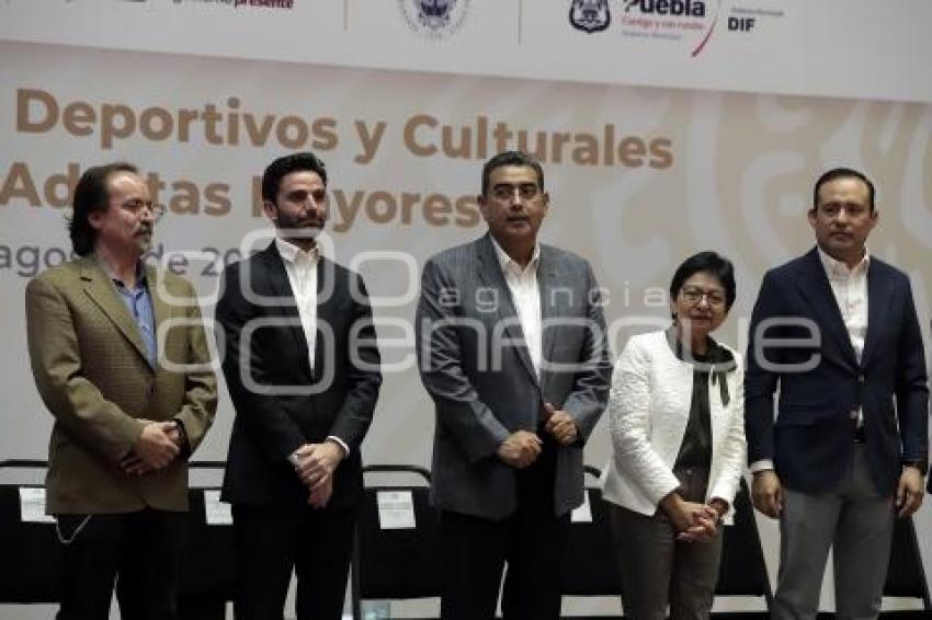 JUEGOS DEPORTIVOS . ADULTOS MAYORES