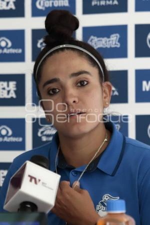 CLUB PUEBLA FEMENIL . MARÍA JOSÉ LÓPEZ