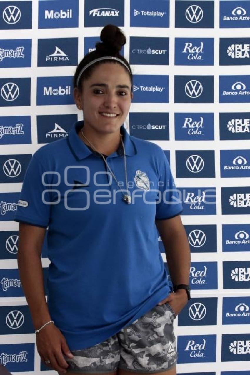 CLUB PUEBLA FEMENIL . MARÍA JOSÉ LÓPEZ