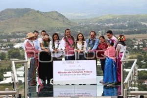 ATLIXCO . INAUGURACIÓN MIRADOR