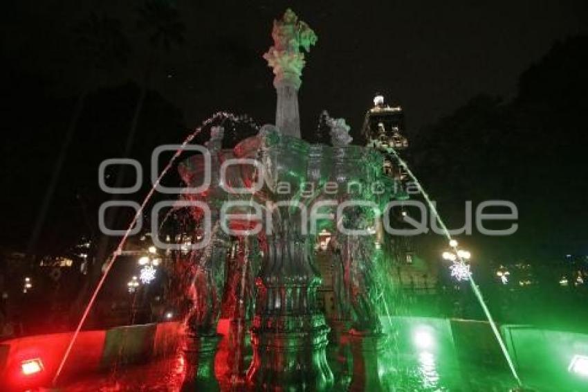 ILUMINACIÓN . FIESTAS PATRIAS