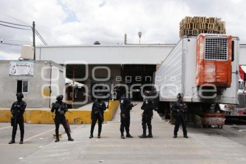 CENTRAL DE ABASTO . GUARDIA NACIONAL