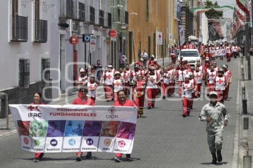 DESFILE CRUZ ROJA . 105 ANIVERSARIO