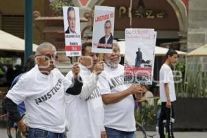 PROTESTA . ABELARDO CUELLAR