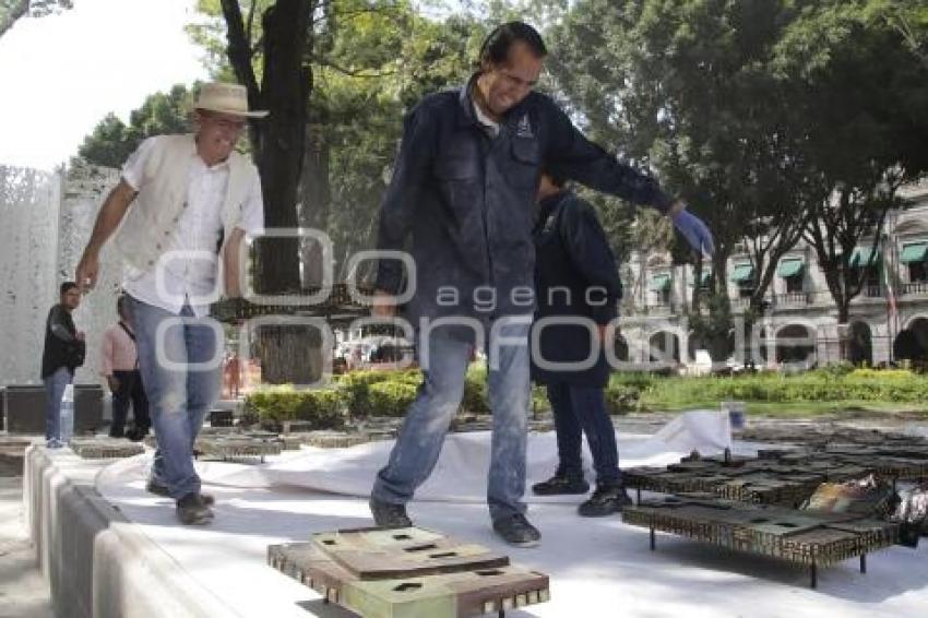 MAQUETA DE PUEBLA