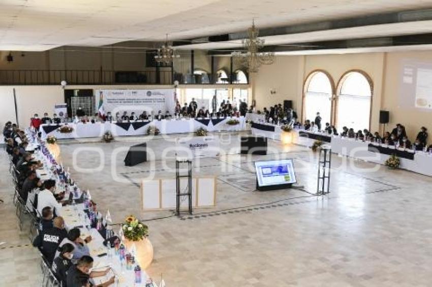 TLAXCALA . REUNIÓN SEGURIDAD PÚBLICA