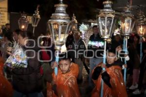 SAN PEDRO CHOLULA . PROCESIÓN DE LOS FAROLES