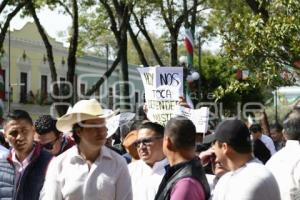 TLAXCALA . MANIFESTACIÓN BURÓCRATAS
