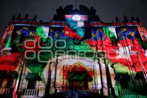 VIDEOMAPPING . MÉXICO: VALENTÍA Y LIBERTAD