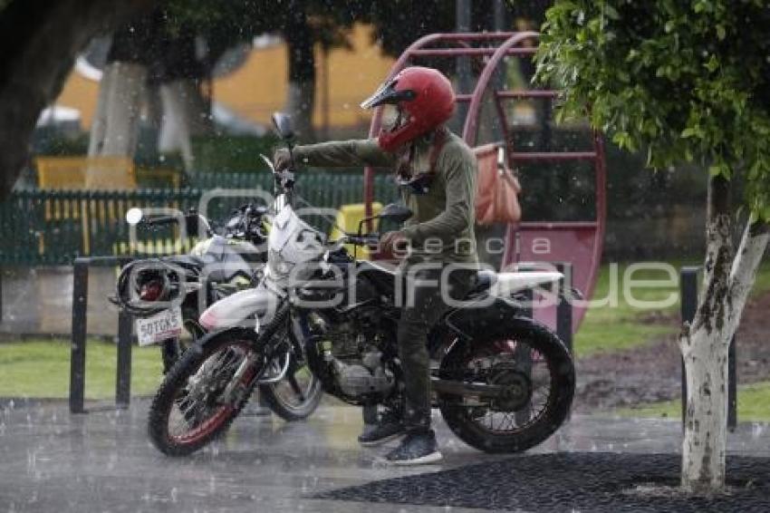 SAN ANDRÉS CHOLULA . LLUVIAS