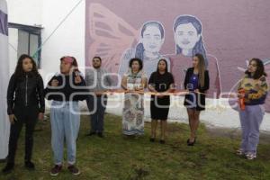 SAN ANDRÉS CHOLULA . MURAL POR LA IGUALDAD