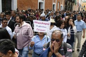 TLAXCALA . MANIFESTACIÓN BURÓCRATAS
