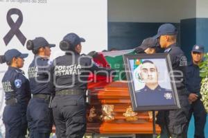 HOMENAJE POLICÍA CAÍDO