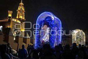 SAN PEDRO CHOLULA . PROCESIÓN DE LOS FAROLES