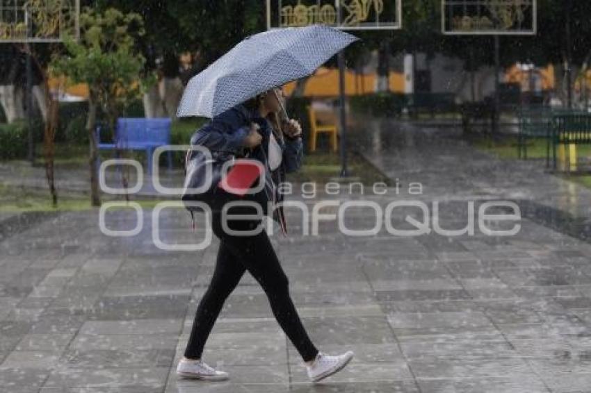 SAN ANDRÉS CHOLULA . LLUVIAS