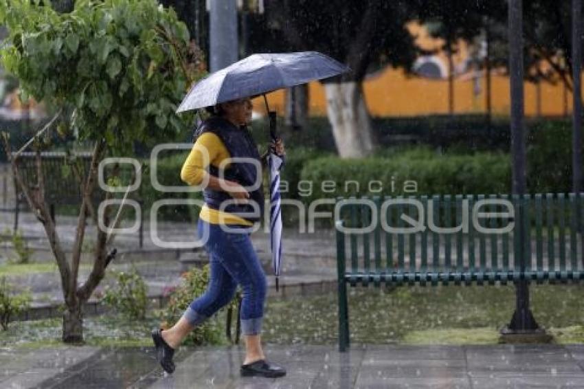 SAN ANDRÉS CHOLULA . LLUVIAS