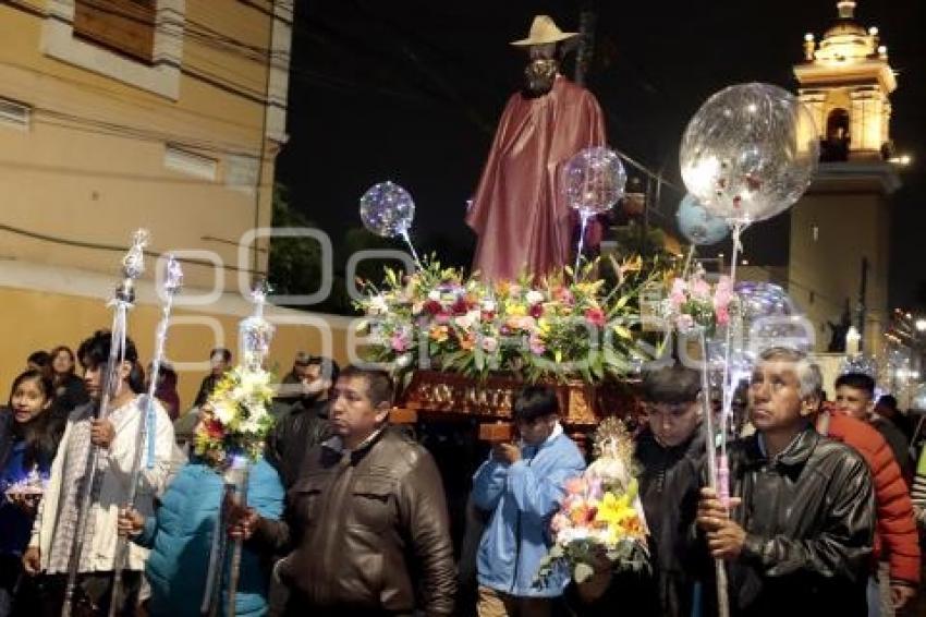 SAN PEDRO CHOLULA . PROCESIÓN DE LOS FAROLES