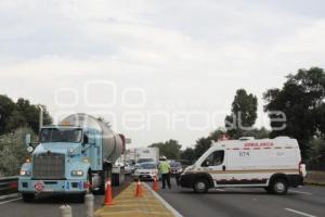 AUTOPISTA . BLOQUEO