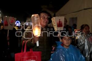 SAN PEDRO CHOLULA . PROCESIÓN DE LOS FAROLES