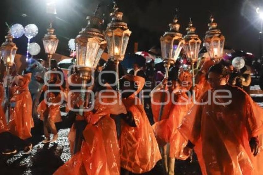 SAN PEDRO CHOLULA . PROCESIÓN DE LOS FAROLES