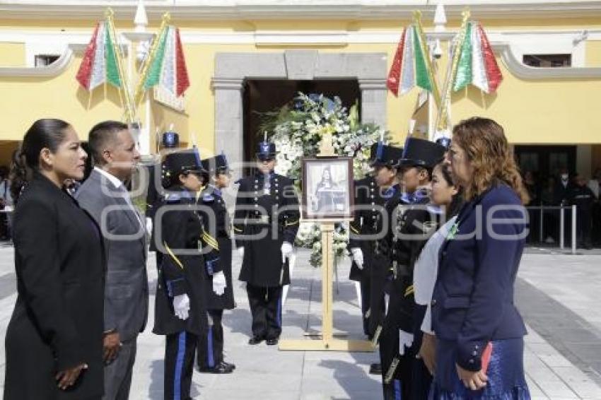 SAN ANDRÉS CHOLULA . HOMENAJE AURORA SIERRA