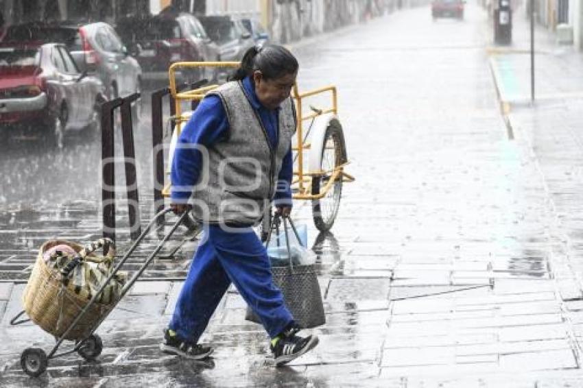 TLAXCALA . LLUVIA