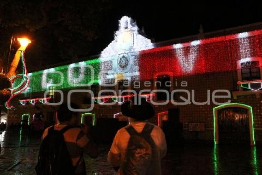 ATLIXCO . ILUMINACIÓN PATRIA